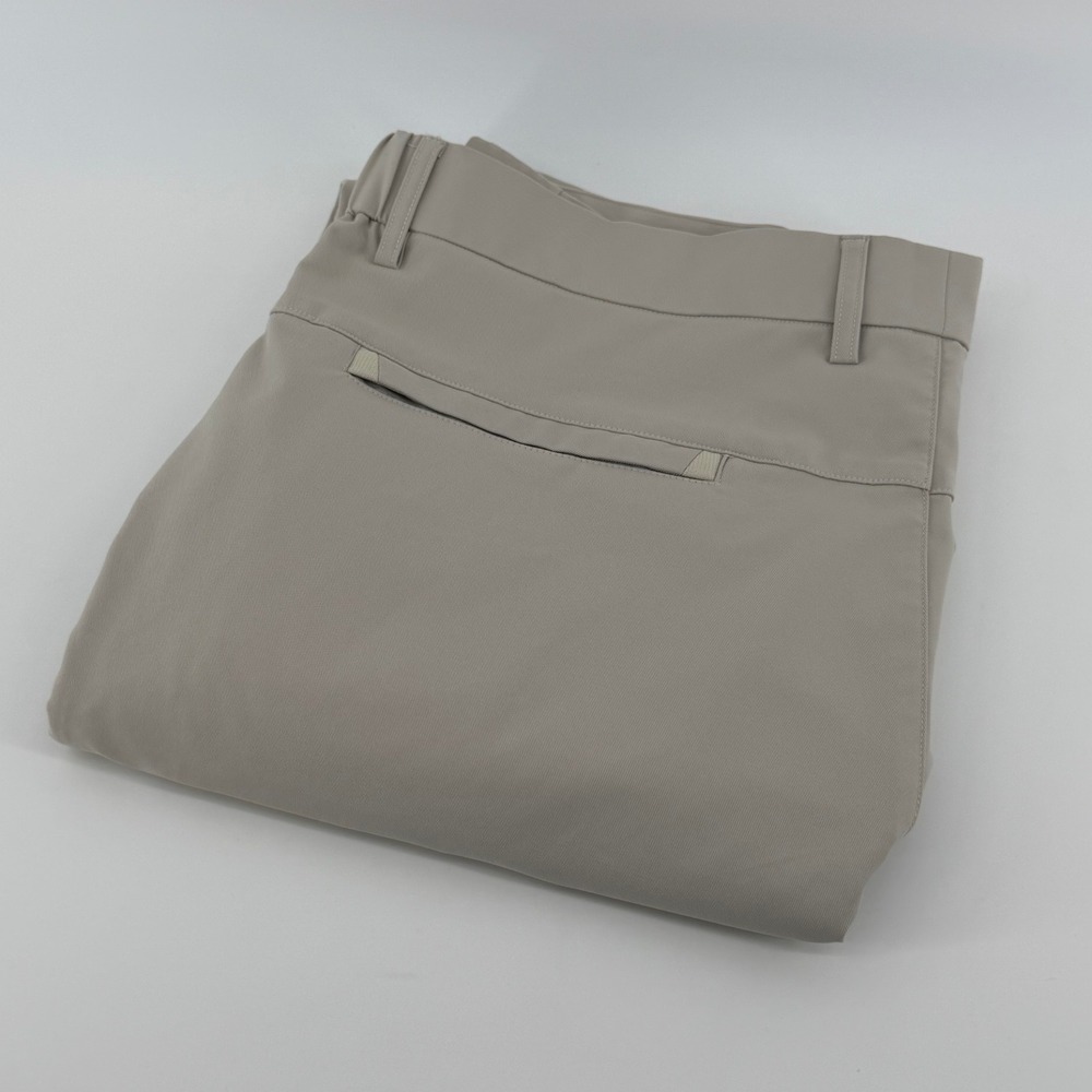 Jack Archer Jetsetter Pants Mens 36x34 Stone Beige Straight Fit Tech Trousers